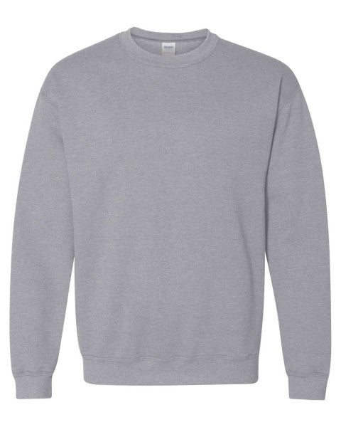 Grey Crewneck Sweatshirt with Monster design