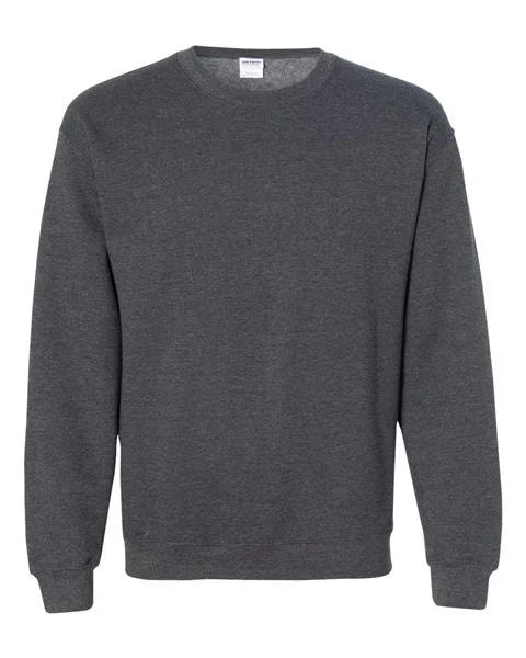 Heather grey Crewneck Sweatshirt with Monster design